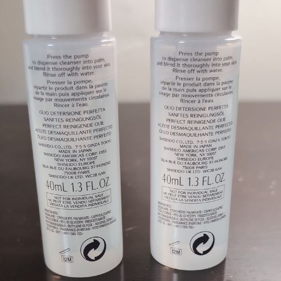Shiseido Perfect Cleansing Oil - 2 Containers 40 mL (1.3 Fl Oz) Each, NWT - Picture 4 of 5